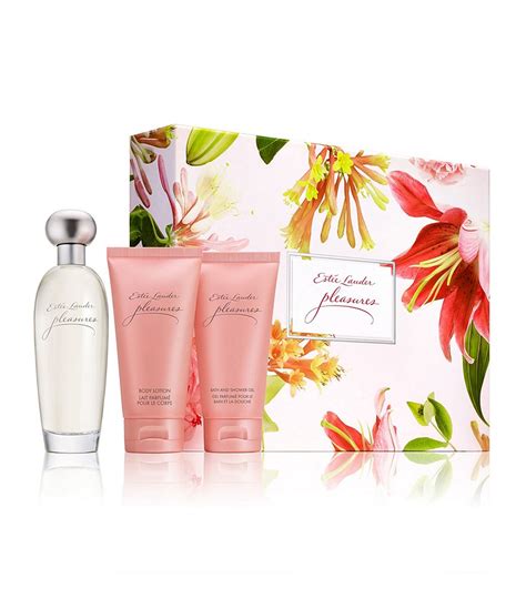 pleasures perfume gift set.